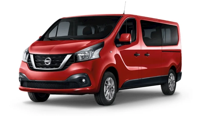 Nissan NV300 (Manuell, 2.0 L Bensin, 9 Platser)