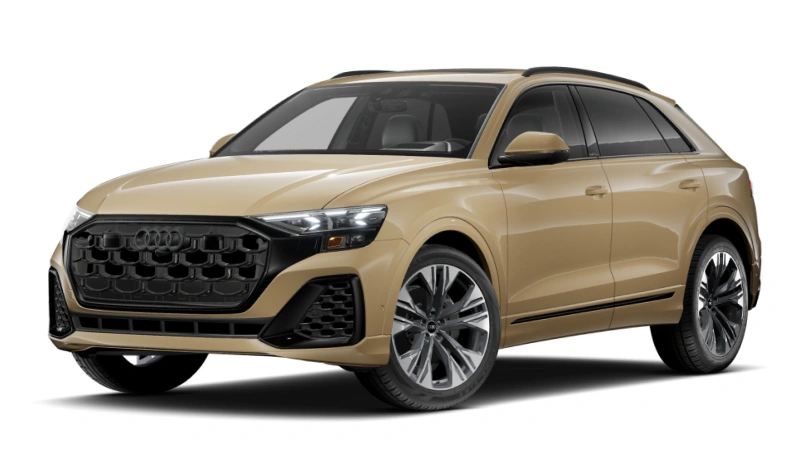 Hyr en Audi Q8 (Automatisk, 3.0 L Diesel, 5 Platser) på Teneriffa