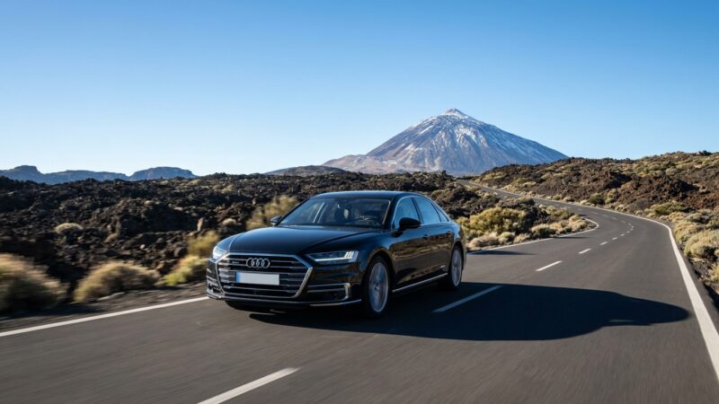 Att köra Audi A8 på Teneriffa: En personlig recension