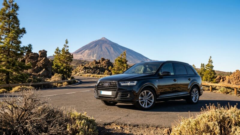 Att köra Audi Q7 på Teneriffa: En riktig vägrecension