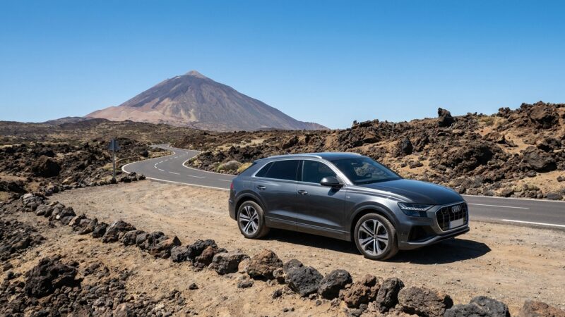 Audi Q8 på Teneriffa: Vår ärliga körrecension