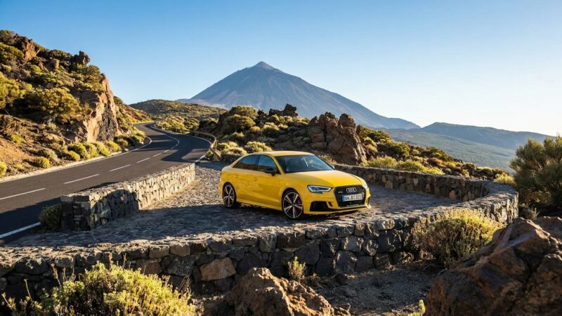 Audi RS 3 körrecension: Vi testar den sportiga halvkombin på Teneriffa
