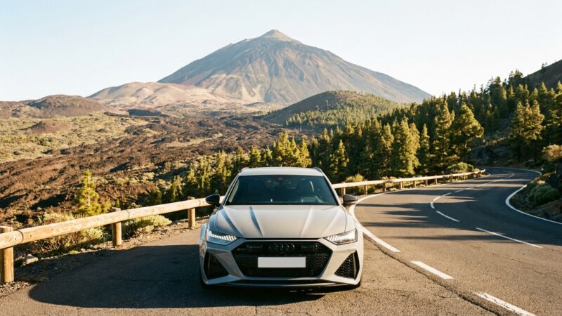 Audi RS 6 Avant Körrecension på Teneriffa