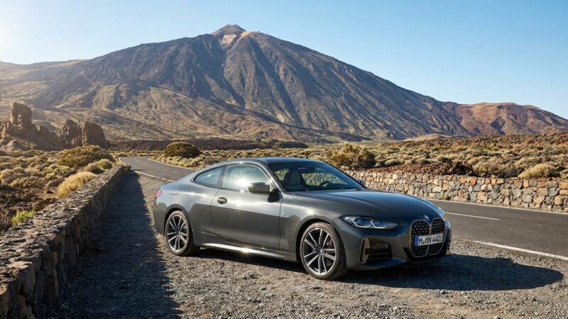 BMW 4-serie M440i Provkörning på Teneriffa