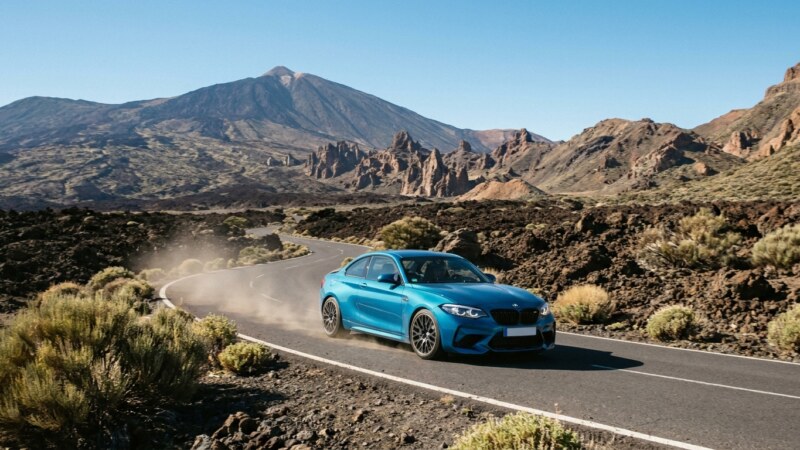 BMW M2 Competition Teneriffa Recension: Att köra på ön