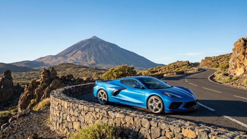 Chevrolet Corvette C8 Körrecension på Teneriffa