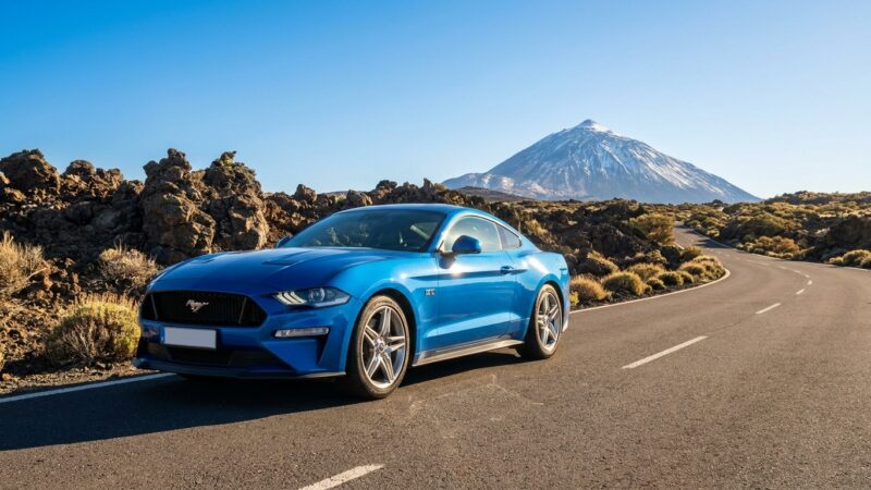 Ford Mustang på Teneriffa: En körrecension på vägarna