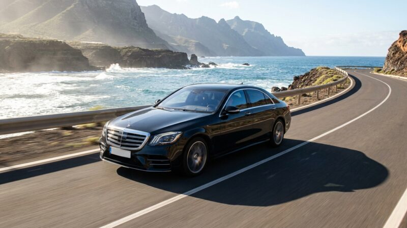 Mercedes-Benz S-klass på Tenerife: Körrecension