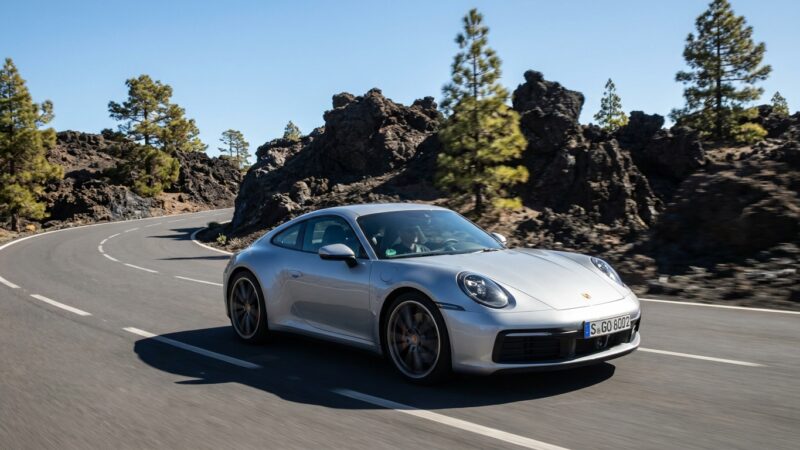 Porsche 911 Carrera 4S Körrecension på Teneriffa