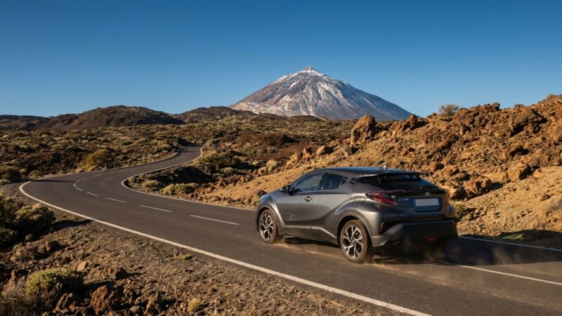 Toyota C-HR Hybrid på Teneriffa: Vår körrecension